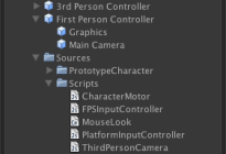 Unity3D研究院之第一人称第三人称角色控制组件修改C#版本（二十九）